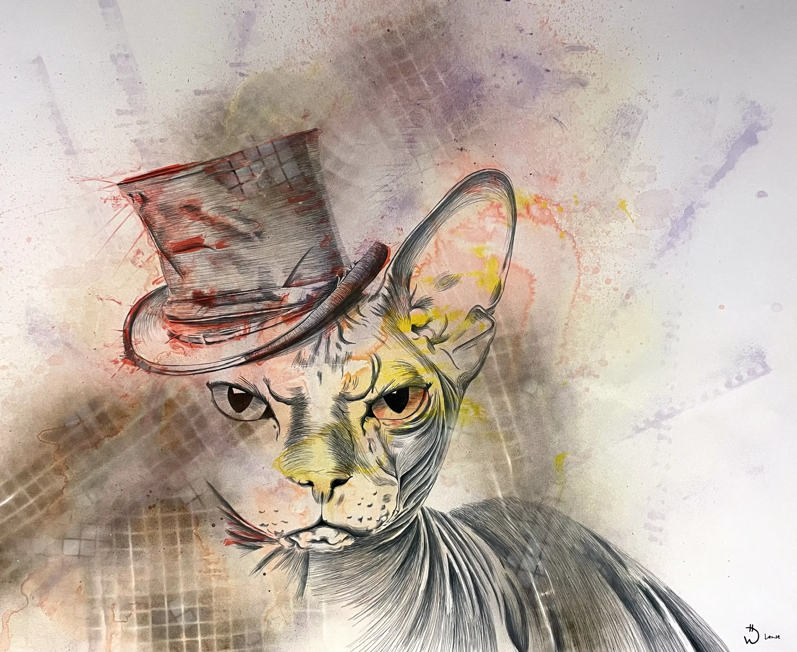 Foxx: «Katt med hatt» av Hilde Witzøe og Lene Sundsbø